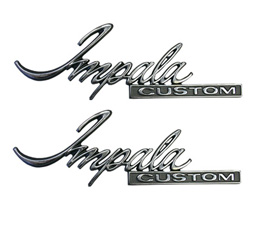 1971-1976 ROOF EMBLEM, IMPALA CUSTOM